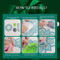 Preview: Diamond Painting Mandala Spiegel